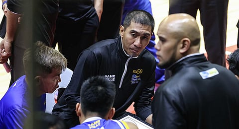 Magnolia head coach LA Tenorio