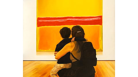 Annie Cabigting’s An Afternoon With Rothko sold for P22,192,000, setting a new world auction record for the artist.