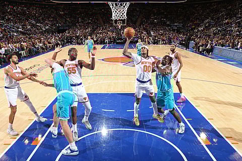 Clarkson thrilled to make Knicks debut