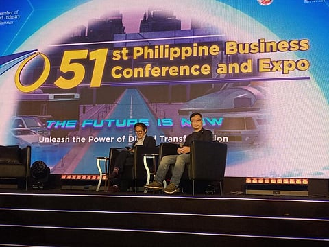 Secretary Vince Dizon (left) of the Department of Public Works and Highways (DPWH) and Mr. Benjamin Tan of ASEAN Solution Engineering. 21 October 2025