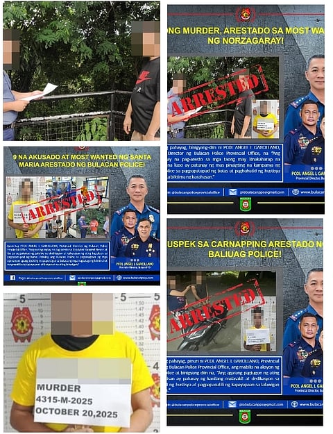 CRIME CRACKED | Multiple arrests across Bulacan from 19 to 20 October signal intensified police efforts to combat crime.