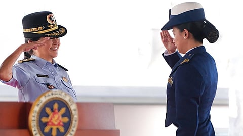 First Lady Liza Araneta-Marcos graces the celebration of the Philippine Coast Guard’s 124th Founding Anniversary.