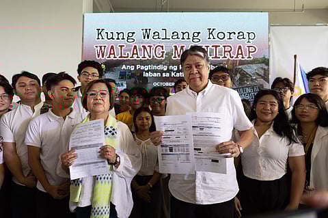 Senator Francis "Kiko" Pangilinan and Mamamayang Liberal (ML) Party-list Rep. Leila de Lima released on 24 October their SALNs