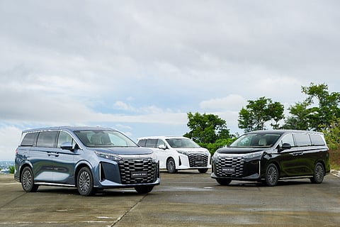 THREE shades of elegance: the BYD eMAX 9 lineup offers a mix of style, presence and quiet sophistication.