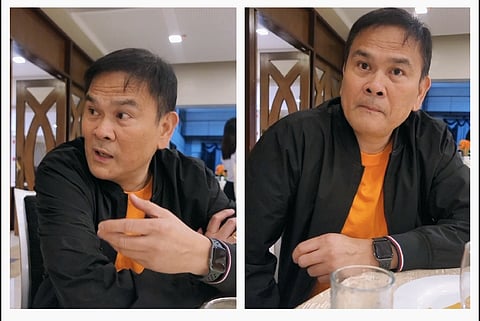 TILAPIA INSIGHTS | Dr. Evaristo Abella shares insights on tilapia safety with Daily Tribune at Orchids Garden, San Fernando, Pampanga, during the Tilapia Fiesta 2025.| Franco Regala