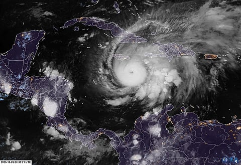 Powerful Hurricane Melissa strengthens as it heads for Jamaica
