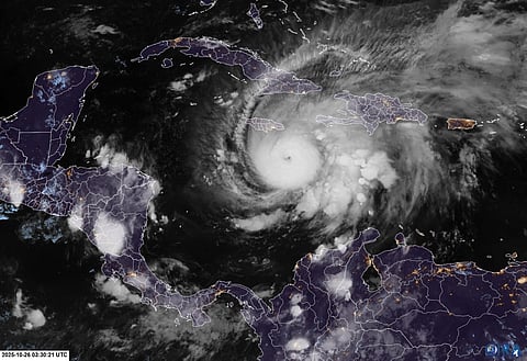 Powerful Hurricane Melissa strengthens as it heads for Jamaica