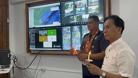 The Aurora Police Provincial Office (APPO) has inaugurated its newly established Provincial Tactical Operation Center (PTOC), alongside the blessing of the APPO Grotto and a fleet of donated motorcycles and bicycles on October 25, 2025.