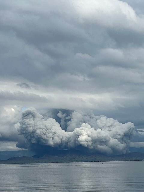 Taal Volcano on 26 October 2025