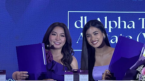 Kapuso Star Shuvee Entrata with Celebrity Business owner Anna Magkawas