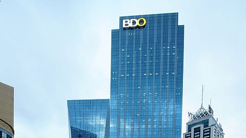 BDO net income rises to P63.1B in first nine months of 2025