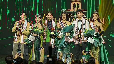 The winners of the 2025 Mister and Miss Chinatown 2025.