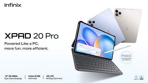 Infinix unveils XPAD 20 Pro with 12-inch 2K display, starts at P9,999