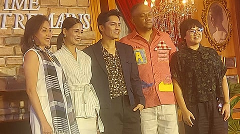 Bing Pimentel, Jasmine Curtis-Smith, Carlo Aquino, director Adolf Alix Jr. and writer Mixkaela Villalon.