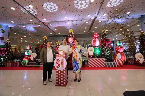 The SM City Olongapo Downtown unveiled their Christmas centerpiece in Olongapo City on October 28, 2025.