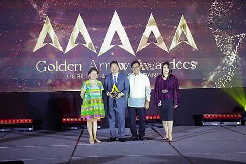 FROM left to right: Atty. Benedicta Du-Baladad, ICD Chairperson; Amando M. Tetangco, Jr., SM Investments Chairman; Atty. Francis Ed. Lim, Securities and Exchange Commission Chairman; Ida Ceniza-Tiongson, ICD Vice Chairperson.