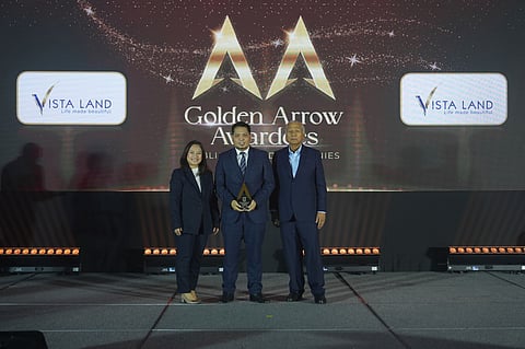 Vista Land bags Golden Arrows for governance, transparency