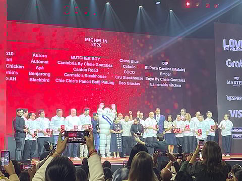 Michelin Guide Ceremony: Manila and Environs & Cebu 2026 honorees