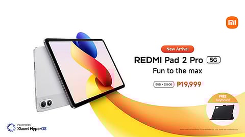 Xiaomi launches REDMI Pad 2 Pro Series