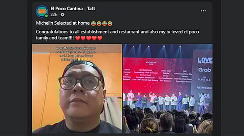 SCREENGRAB from El Poco Cantina | Facebook Page