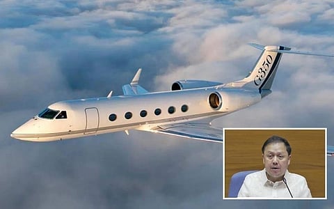 Rep. Zaldy Co (inset), through his companies, has a Gulfstream 350 worth $26 million, among his air assets.