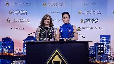 FROM L-R: Venus A. Mejia, Chief Operating Officer of Filinvest Land, Inc., and Bing D. Paraguas, First Vice President and Head of Human Resources at Filinvest Development Corporation (FDC)