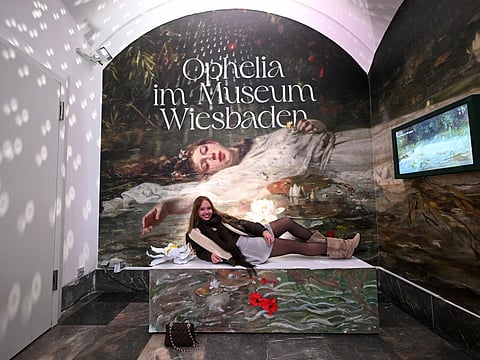 Swifties swarm museum to see Ophelia art