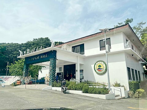 What Bong Go property? Officials of the Ayala Alabang Village barangay, the office of which is shown above, refuted the allegations of former Senator Antonio Trillanes IV of Go’s assets in the rich man’s enclave.