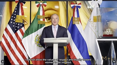 Miss Universe Organization President, Raul Rocha