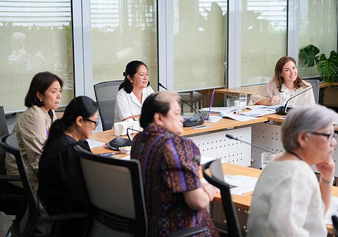 Better ready than sorry First Lady Liza Araneta-Marcos (center) oversee a meeting with Cabinet officials and other personalities who will play a crucial role for the Philippines’ Chairship of ASEAN 2026.