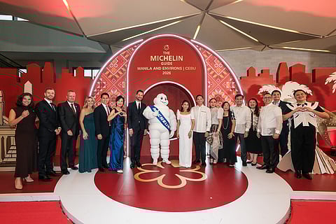 Philippine Department of Tourism and Michelin Guide officials