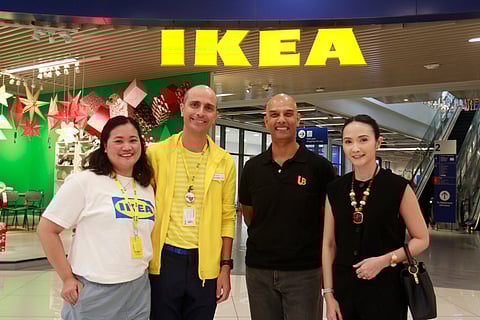 FROM Left to Right: Milli Panganiban, Treasurer, Finance Manager, IKEA Philippines; Ricardo Pinheiro, Country Retail Manager, IKEA Philippines; Mukul Sukhani, EVP and Cards and Consumer Loans Head, UnionBank; and Mellany Monetmayor-Sy, SVP and Cards and Portfolio Usage Head, UnionBank