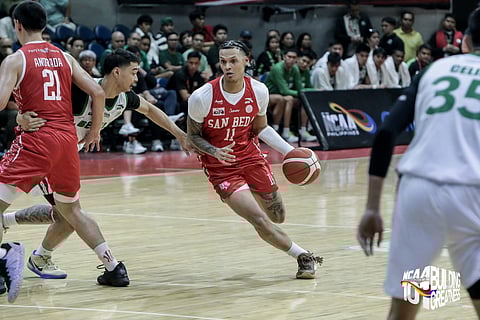 JANTI Miller and the San Beda Red Lions intensify their hunt for a playoff spot when they battle the Saint Benilde Blazers in the NCAA Season 101 men’s basketball tournament.