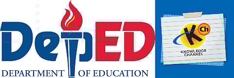 Composite image, DepEd and Knowledge Channel logos