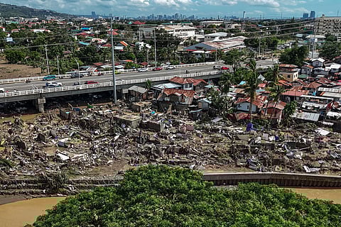 Aftermath of Typhoon Tino in Cebu, 05 November 2025.