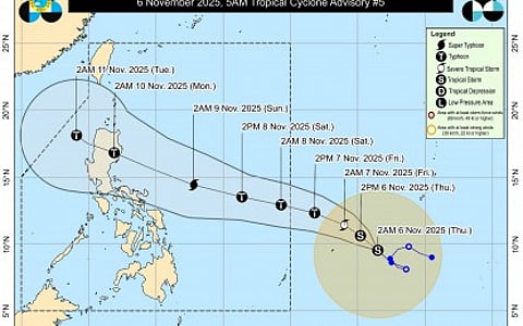 #TinoPH exits PAR; potential super typhoon 'Uwan' may enter this weekend