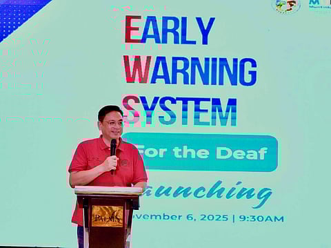 Muntinlupa launches Philippines’s first citywide early warning system for the deaf