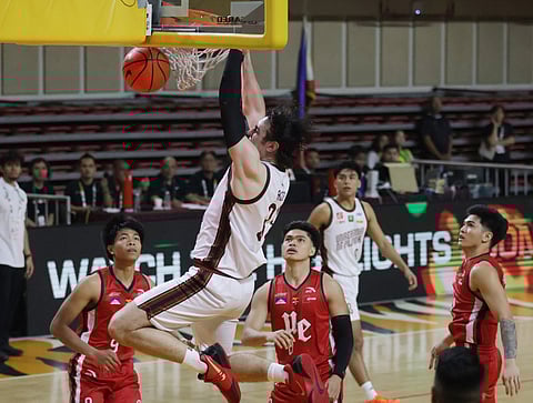 SEAN Alter and the UP Fighting Maroons are inching closer to a Final Four spot following a 70-61 win over the UE Red Warriors in Season 88 UAAP men’s basketball tournament.