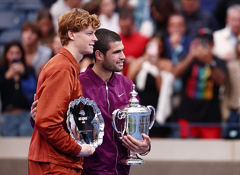 JANNIK Sinner and Carlos Alcaraz will be on collision course when they compete in the ATP Finals starting Sunday in Turin, Italy.