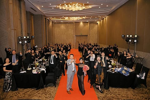 An elegant affair: Guests included clients, doctors, celebrities, social media influencers and employees in a night that reflected Queen’s commitment to beauty, wellness and excellence.