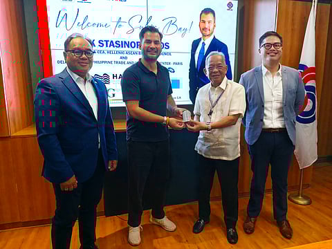 Subic Bay Metropolitan Authority (SBMA) Chairman and Administrator Eduardo Jose L. Aliño welcomed the HABC delegation led by its Chairman Nick Stasinopoulos and Philippine Embassy Athens Ambassador Giovanni E. Palec at the agency’s administration building on 7 November.