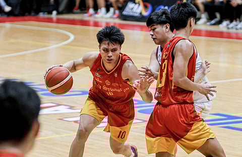 San Sebastian stuns Perpetual