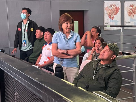 Vice Governor Dennis “Delta” Pineda is currently monitoring the province at the PDRRMC Command and Control Center this Sunday as Super Typhoon Uwan passes thru the country.