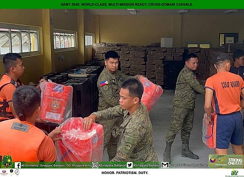 The Philippine Army's 91st Infantry “Sinagtala” Battalion of the 7th Infantry “Kaugnay” Division has increased its Humanitarian Assistance and Disaster Response (HADR) in the province of Aurora on Sunday.