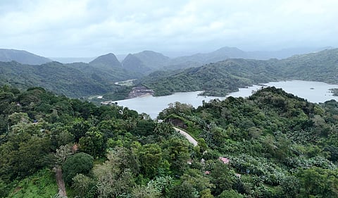 DARK clouds loom over the Sierra Madre mountain range along the Casili River in Barangay Pintong Bukawe, San Mateo, Rizal. Philippine Atmospheric, Geophysical and Astronomical Services Administration notes that Luzon’s mountainous terrains, including Sierra Madre, helped weaken super typhoon ‘Uwan’ (Fung-wong) as it crossed the country.