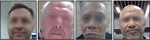 Four convicted sex offenders barred entry — BI