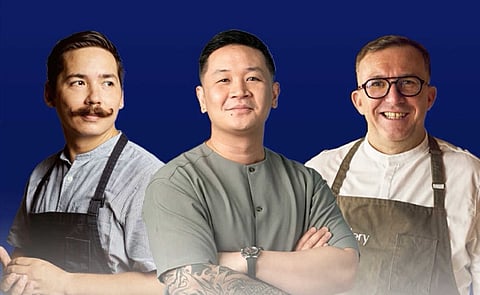 CHEFS Josh Boutwood, Jorge Mendez and Chele Gonzalez.