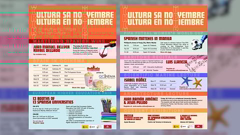 Embassy of Spain celebrates culture with music, film, education events this November