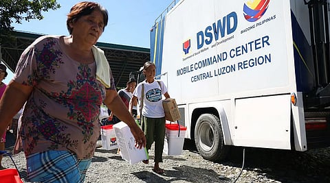 Department of Social Welfare and Development (DSWD) Secretary Rex Gatchalian met with local government officials to discuss how to expedite government assistance and services to the eight municipalities of Aurora on November 12, 2025.