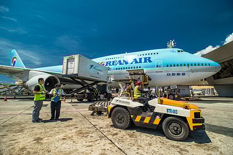 MacroAsia's ground handling and aviation services revenues during the first nine months of the year grew 14 percent to P1.16 billion, while in-flight and other catering rose 8 percent to P1.20 billion.